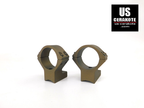 Talley Scope Ring/Base 30mm High CVA Cascade Extend Front Burnt Bronze 75X725