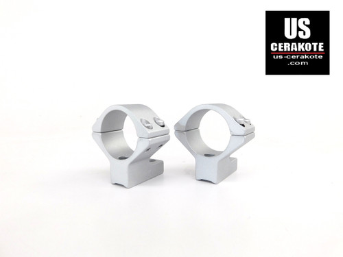 Talley Scope Ring/Base 1" Medium for Browning AB3 Satin Silver B940719