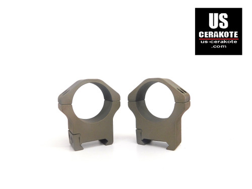 Warne Maxima Horizontal 30mm, PA High Rings Smoked Bronze 515M