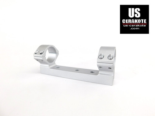 Talley Scope Mounts 1" Medium for Traditions Muzzleloader Satin Silver 940751