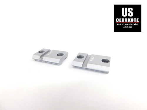 Warne Maxima CVA Cascade, Apex 2-Piece Base Satin Silver M980/980M