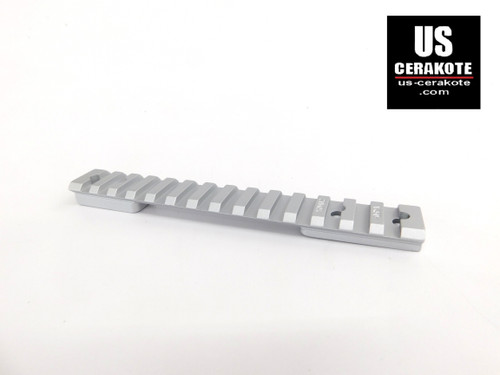 Warne Howa/Vanguard SA Vapor Picatinny Rail Satin Silver V450-20MOA