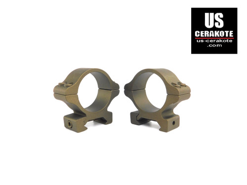 Leupold Rifleman Gen 2 Scope Rings 30mm Medium Burnt Bronze 185532