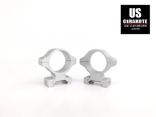 Leupold Rifleman Gen 2 Scope Rings 30mm High Satin Silver 185533