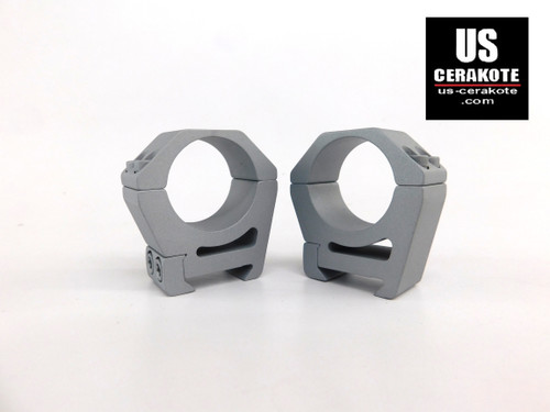 Vortex Sport Riflescope Rings 30mm High Weaver Style Crushed Silver SPT30-H