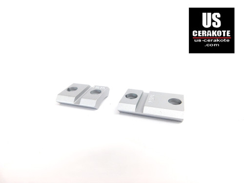 Warne Maxima Benelli SBE 1 & 2, 2-Piece Base Satin Silver M894/870M