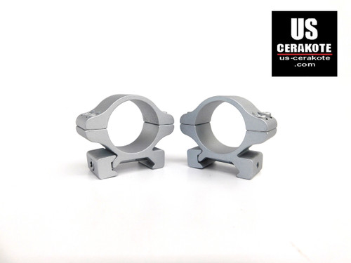 Leupold Rifleman Gen 2 1" Low Weaver Style Rings Satin Silver 185534