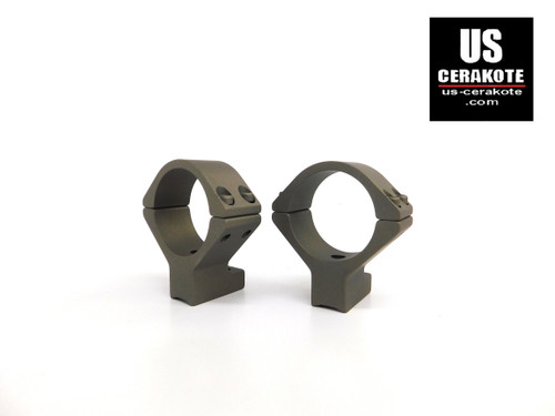 Talley Scope Ring/Base 30mm High for Browning BAR & BLR Smoked Bronze 750711