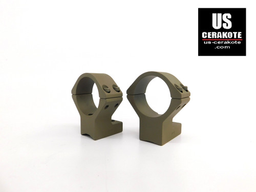 Talley Scope Ring/Base 30mm High for Remington 700 Flat Dark Earth 750700