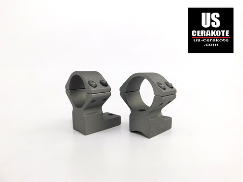 Talley Scope Ring/Base 1" Medium for Remington 700 Gun Metal Grey 950700