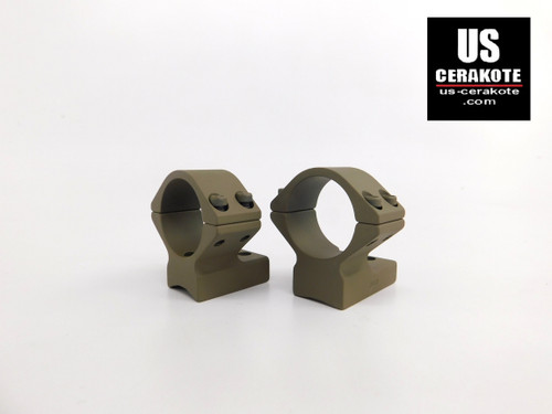 Talley Scope Ring/Base 1" Low for Remington 700 Flat Dark Earth 930700