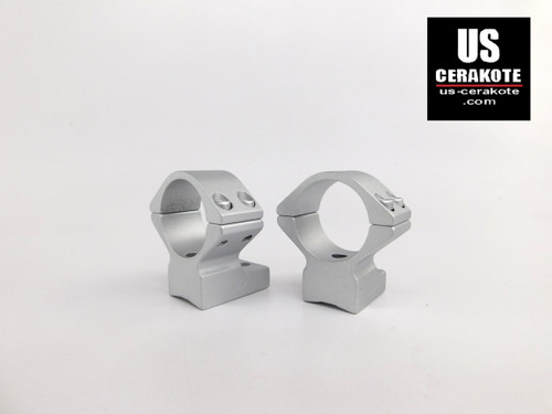 Talley Scope Ring/Base 1" Medium Ruger 10/22 Satin Silver 940707
