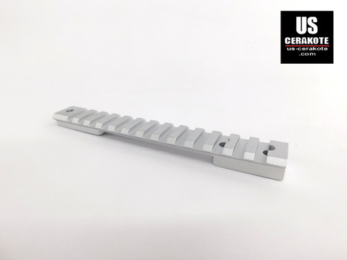 Warne Winchester 70 WSM Mountain Tech Tactical Rail (6-48) Satin Silver 7677M