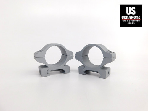 Leupold Rifleman Gen 2 1" Low Weaver Style Rings Crushed Silver 185534