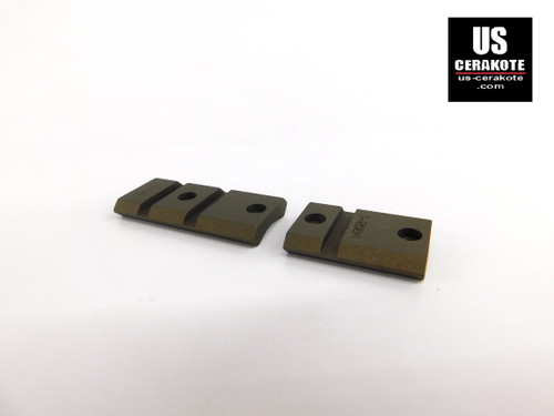 Warne Maxima Savage Accu-Trigger (6-48) 2-Piece Base Burnt Bronze M902/902M