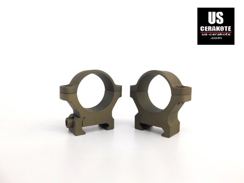 Leupold BackCountry Cross-Slot 30mm Medium Rings Smoked Bronze 175120