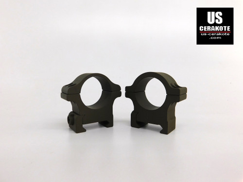Leupold Open Range 1" Medium Weaver-Style Scope Rings Patriot Brown 180944