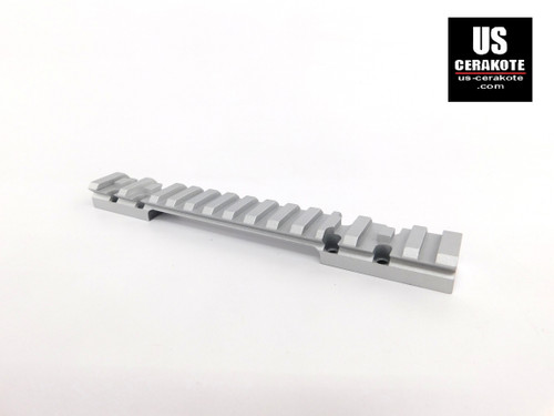 Leupold BackCountry Rail for Browning X-Bolt (1) LA 0-MOA Satin Silver 176396