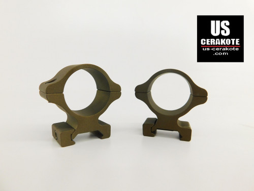 Leupold Rifleman Scope Rings 30mm High Burnt Bronze 171479