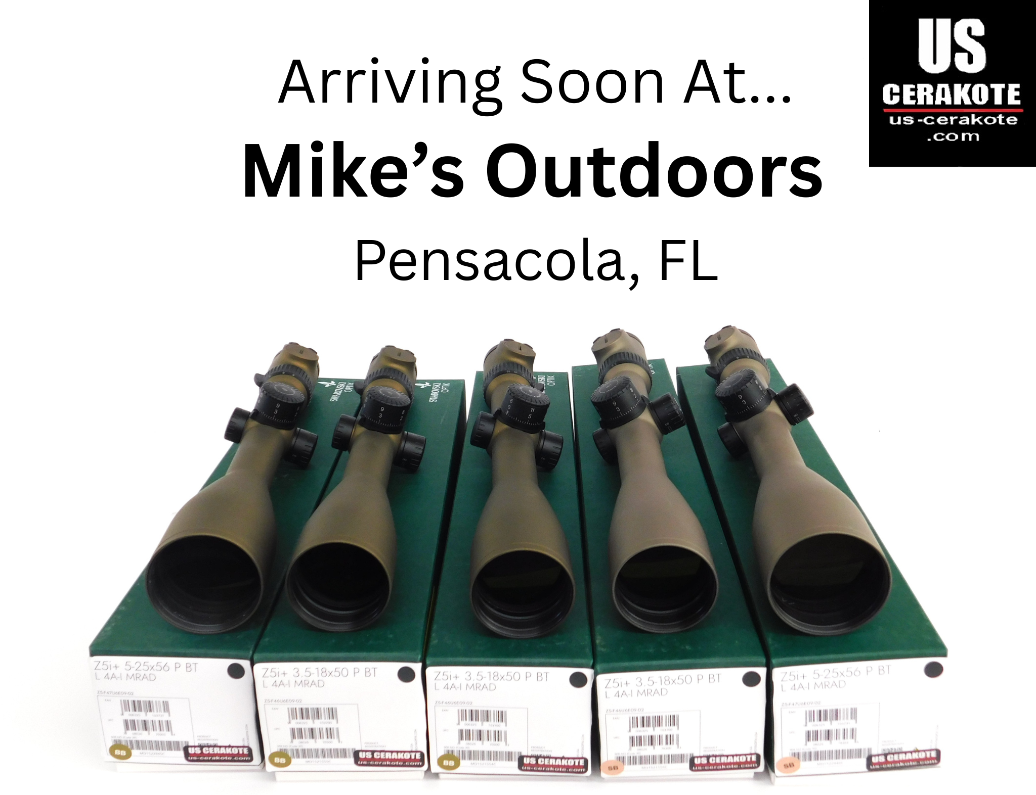 Burnt Bronze and Smoke Bronze Swarovskis Scopes