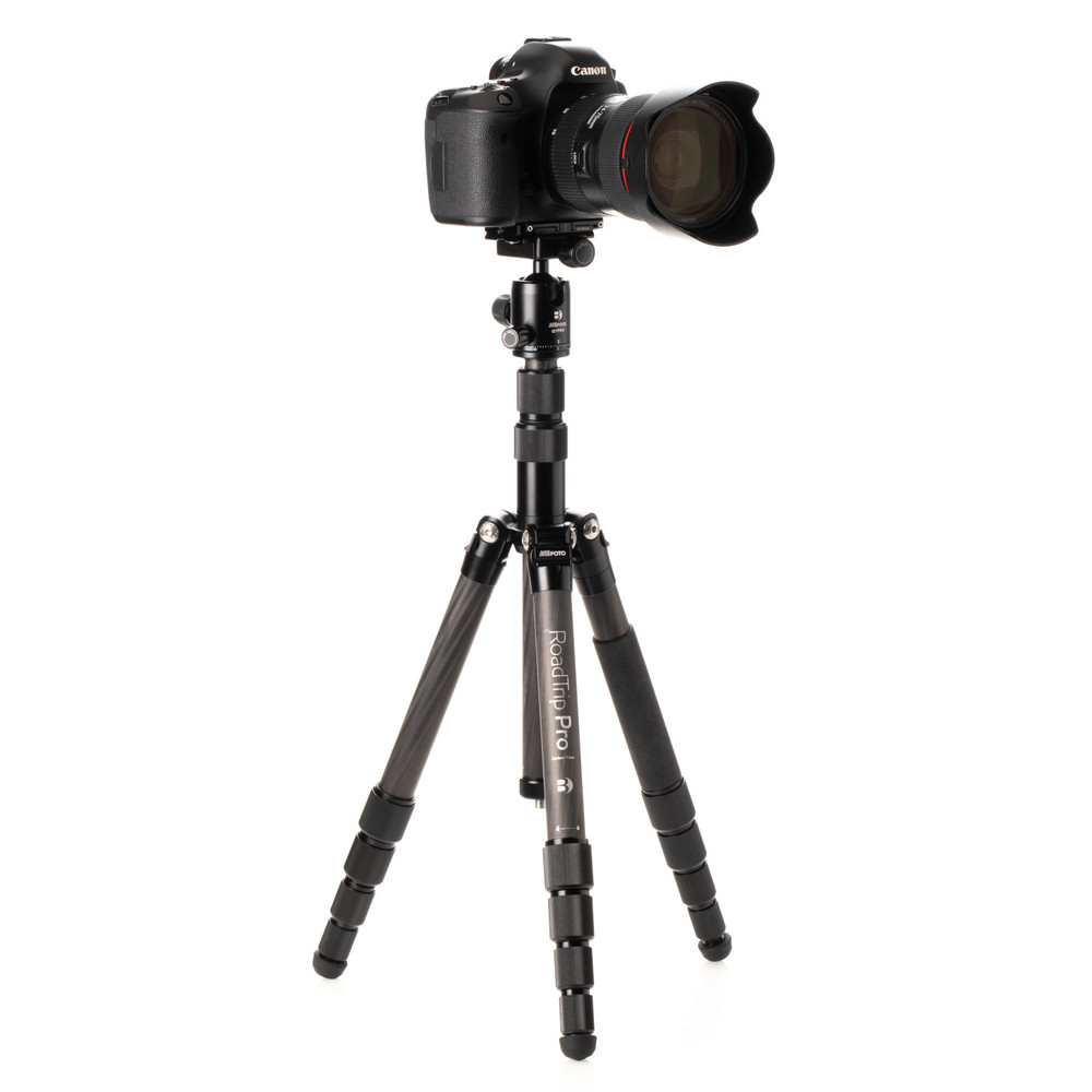 MeFOTO RoadTrip PRO Carbon Fiber Tripod in Black