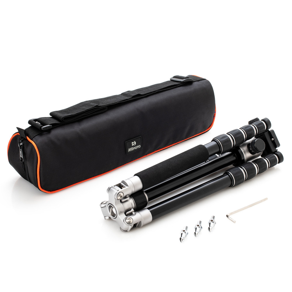 MeFOTO RoadTrip Aluminum Tripod Kit in Titanium