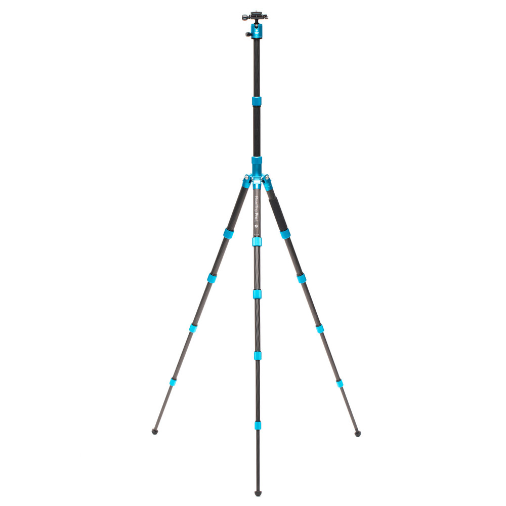 MeFOTO RoadTrip PRO Carbon Fiber Series 1 (6 in 1)  CF  Tripod in  pacific Blue