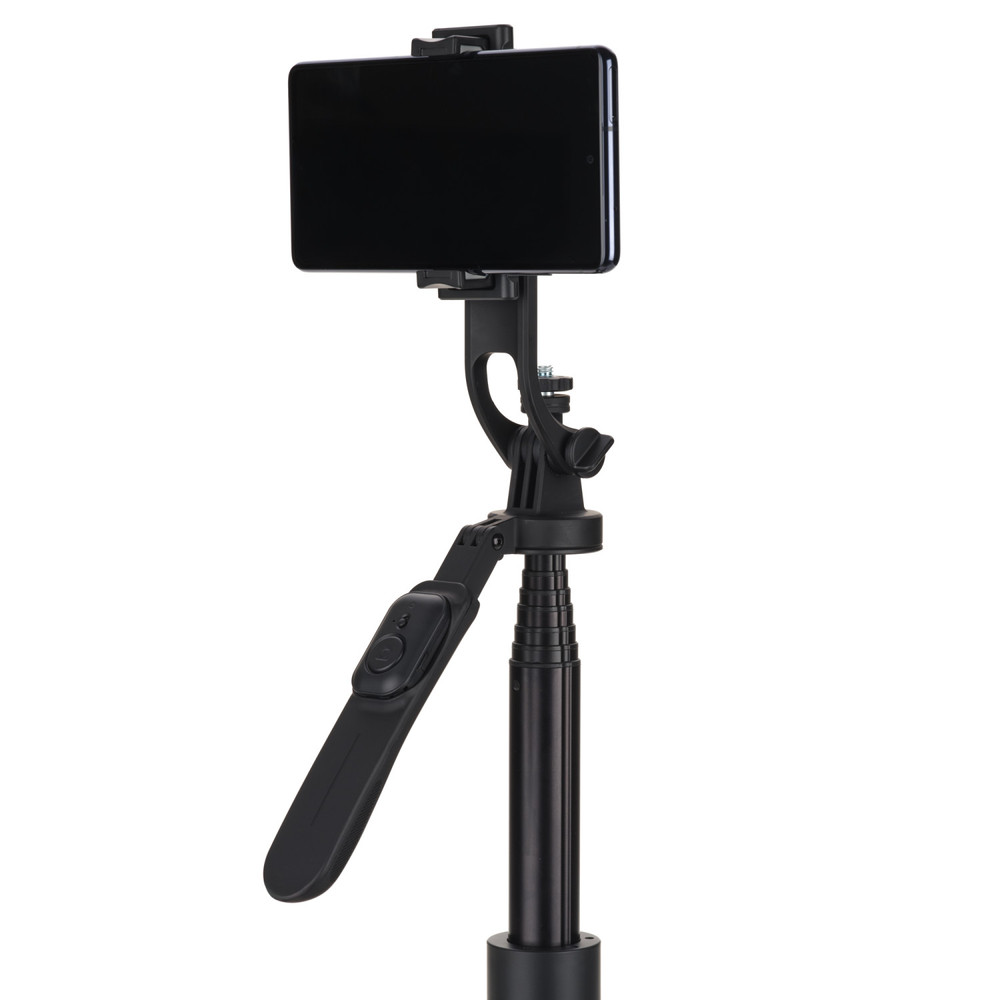 Mini trépied et perche à selfie Benro avec télécommande Bluetooth pour smartphones - Noir (BK70)