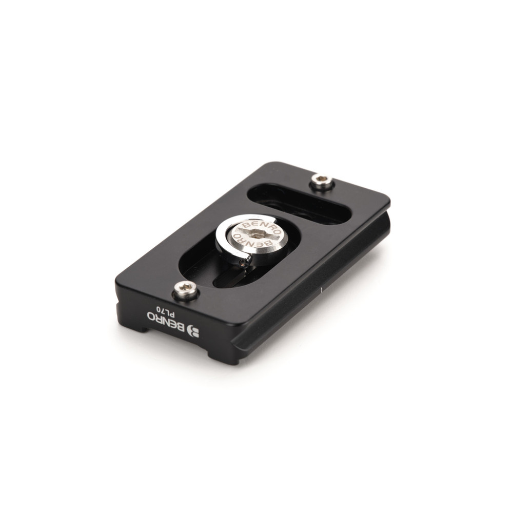 BENRO PL70 Plateau rapide d'objectif Norme Arca Swiss L70 x l 38 x H12 mm