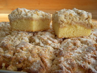 Do you LOVE Crumb Cake or know someone how does?  We will ship a freshly baked Crumb Cake right to your door, as often as you like.  Choose a 12 piece or 24 piece cake to be deliver 3,6 or 12 times a year.  For those who have it all!