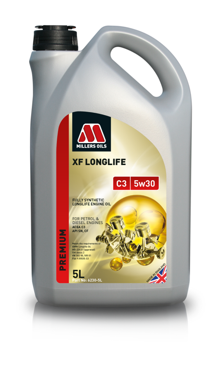 5W30 5W-30 BENZINA DIESEL OLIO MOTORE SINTETICO LONGLIFE LL FUEL