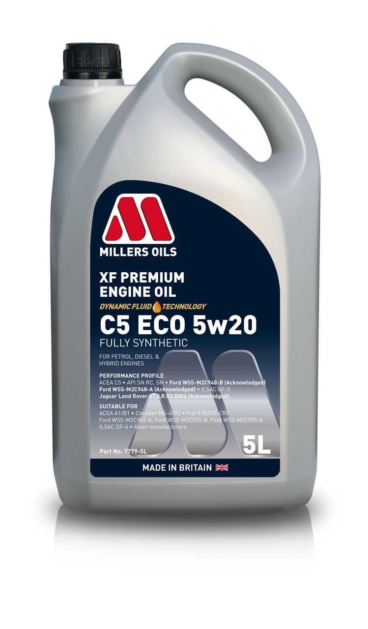 Millers Oils XF LONGLIFE EB 5w20 5 Liter Jug | Premium Synthetic