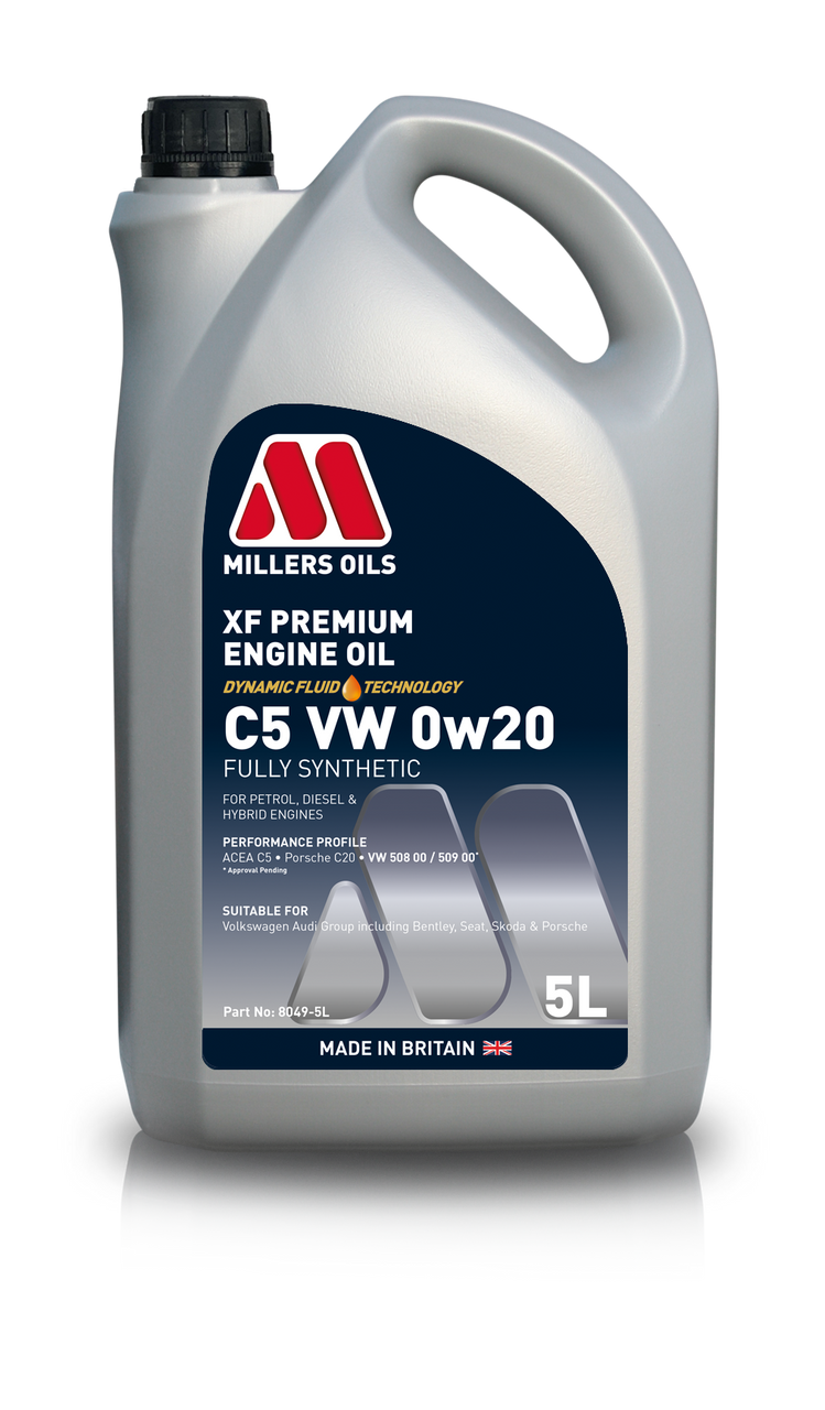 Millers Oils XF LONGLIFE 0w20 VW Fully Synthetic Oil