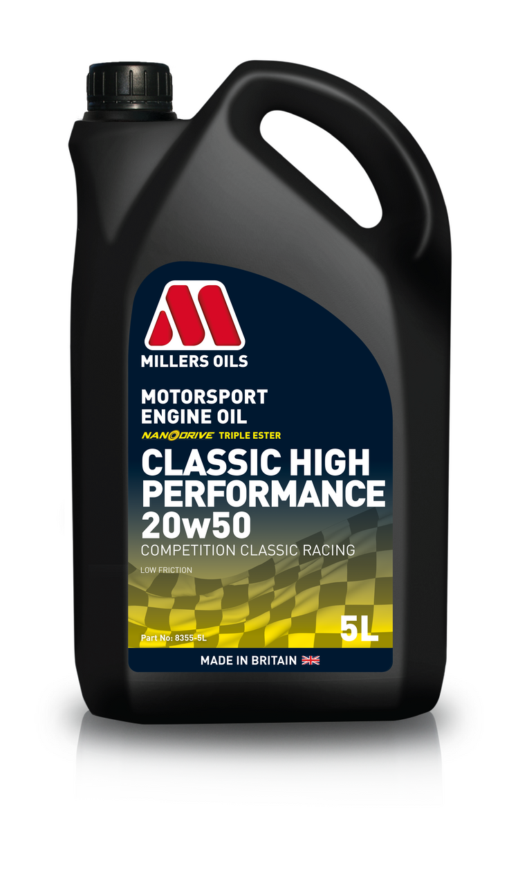 High Performance Racing Engine Oil Classic High Performance 20W50 - 8355, C7911/C8355