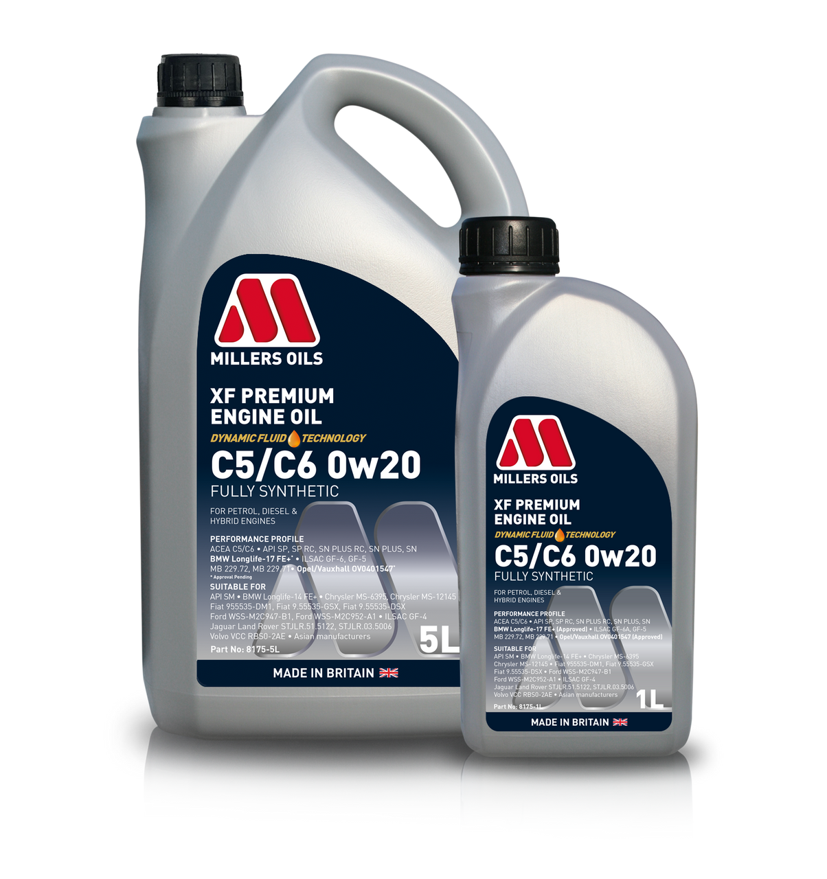 XF PREMIUM ENGINE OIL C5/C6 0w20