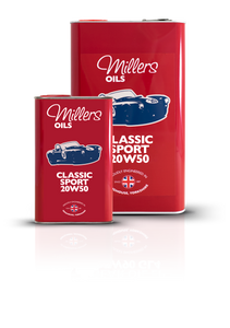 Semi synthetic engine oil for classic performance and sports car engines. Extra high performance engine oil based on highest quality performance additives and shear stable viscosity improvers in synthetic and mineral base.