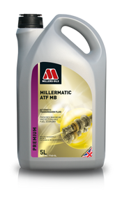 Millers Oils MILLERMATIC ATF MB 7740. Premium fully synthetic automatic transmission fluid. Millers Oils MILLERMATIC ATF MB 7740. Premium fully synthetic automatic transmission fluid.