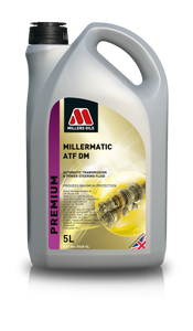 Miller Oils MILLERMATIC ATF DM 5548 Premium Automatic Transmission Fluid technology blended into selected synthetic base fluids. Miller Oils MILLERMATIC ATF DM 5548 Premium Automatic Transmission Fluid technology blended into selected synthetic base fluids.