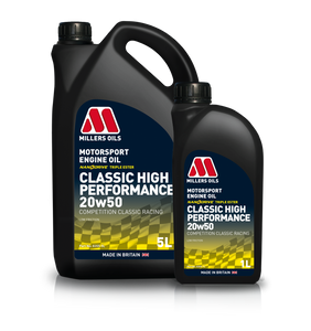 Semi synthetic engine oil for classic performance and sports car engines. Extra high performance engine oil based on highest quality performance additives and shear stable viscosity improvers in synthetic and mineral base.