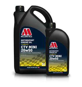 Very high performance semi-synthetic competition oil for engines which have their transmission in the sump such as the original Mini. Extra high performance engine oil based on the highest quality performance additives and shear stable viscosity improvers in synthetic and mineral base. Very high performance semi-synthetic competition oil for engines which have their transmission in the sump such as the original Mini. Extra high performance engine oil based on the highest quality performance additives and shear stable viscosity improvers in synthetic and mineral base.