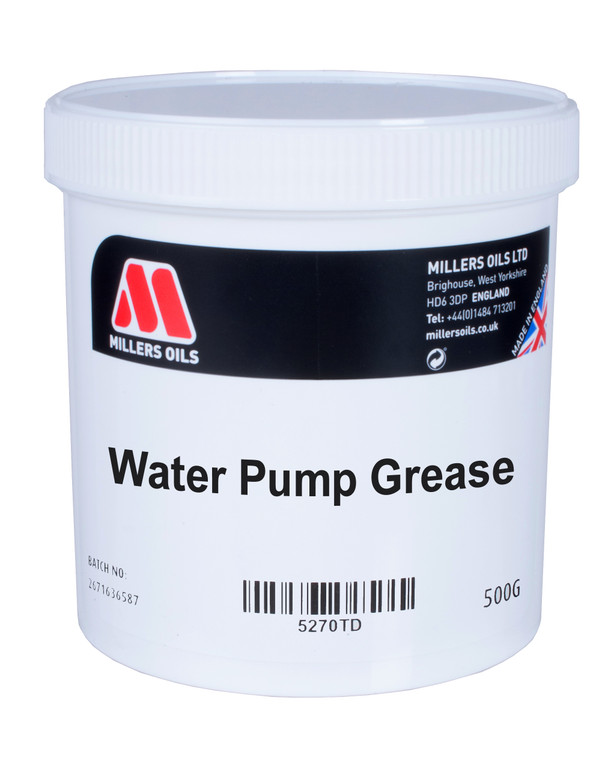 Miller's Oil Water Pump Grease (500g tub) - Part No. 5256 