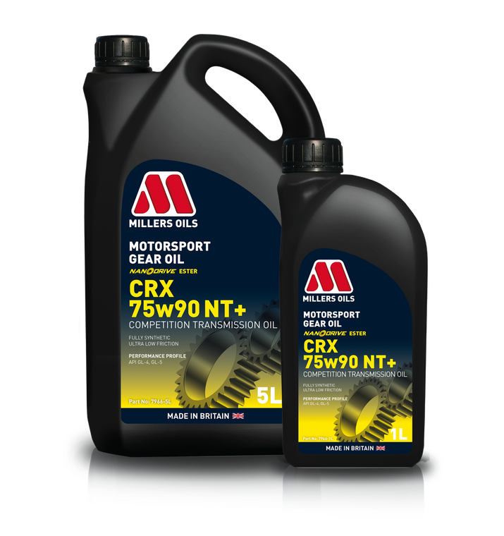 Millers Oils CRX   75w90 NT+ Competition Gear oil