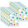 Happy Place Shape Stickers, 72 Per Pack, 12 Packs - CD-168319-12