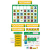 Crayola Calendar Bulletin Board Set - EU-847814