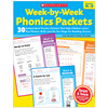 Week-By-Week Phonics Packets - SC-9780545223041