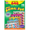 Animal Fun Sparkle Stickers Variety Pack, 656 ct - T-63910