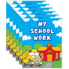 My School Work Pocket Folder, Pack of 6 - TCR4939-6