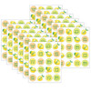 Lemon Zest Stickers, 120 Per Pack, 12 Packs - TCR8484-12