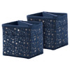Tabletop Storage: Navy with Silver Stars, Pack of 2 - CD-158185 - 005019