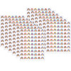 Oh Happy Day Rainbows Mini Stickers, 378 Per Pack, 12 Packs - TCR9055-12 - 005003